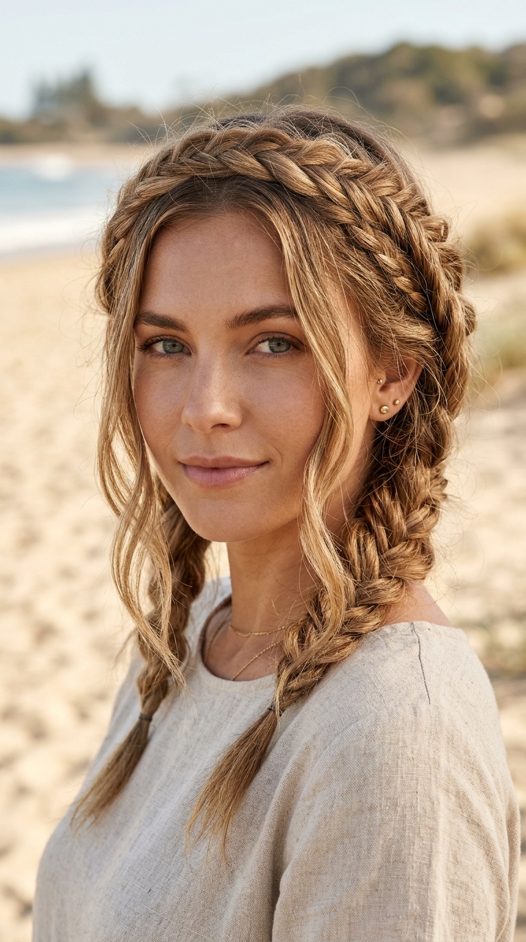 Boho Crown Braid