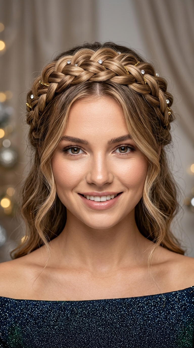 Boho Dutch Braid Crown