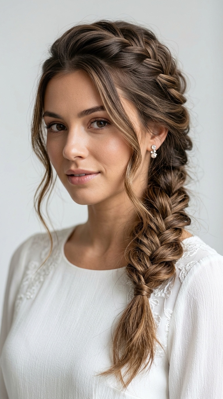 Boho Fish-Tail Ponytail