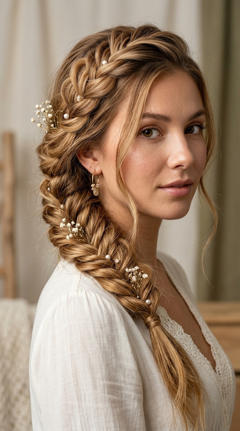 Boho Fishtail Braid
