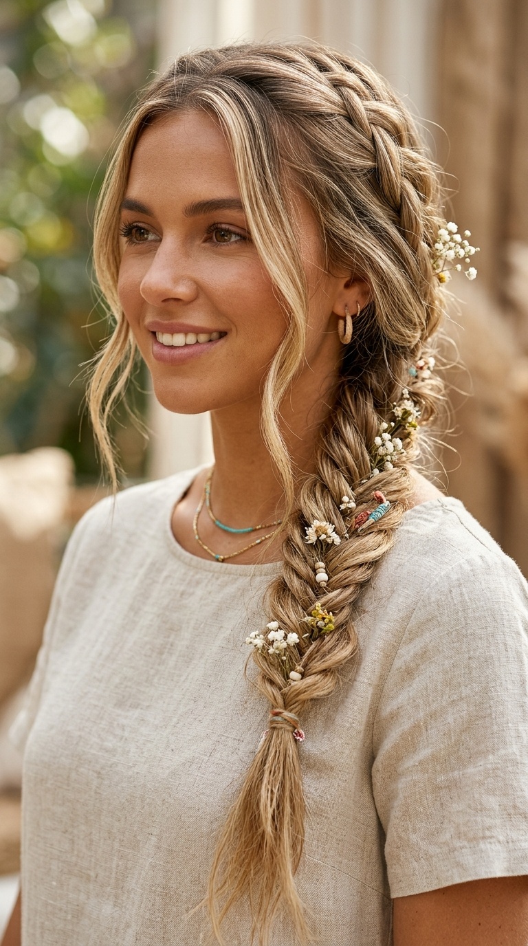 Boho Fishtail Braid