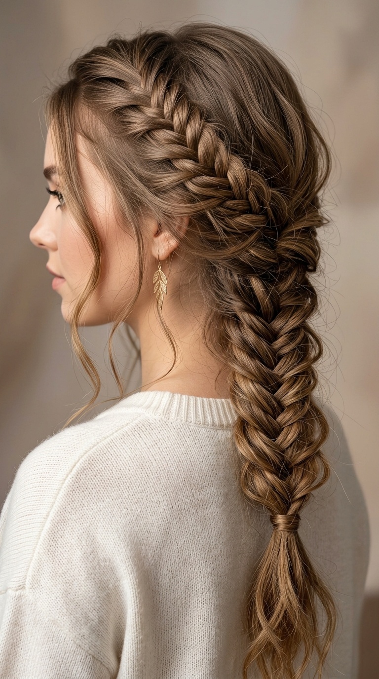 Boho Fishtail Braid