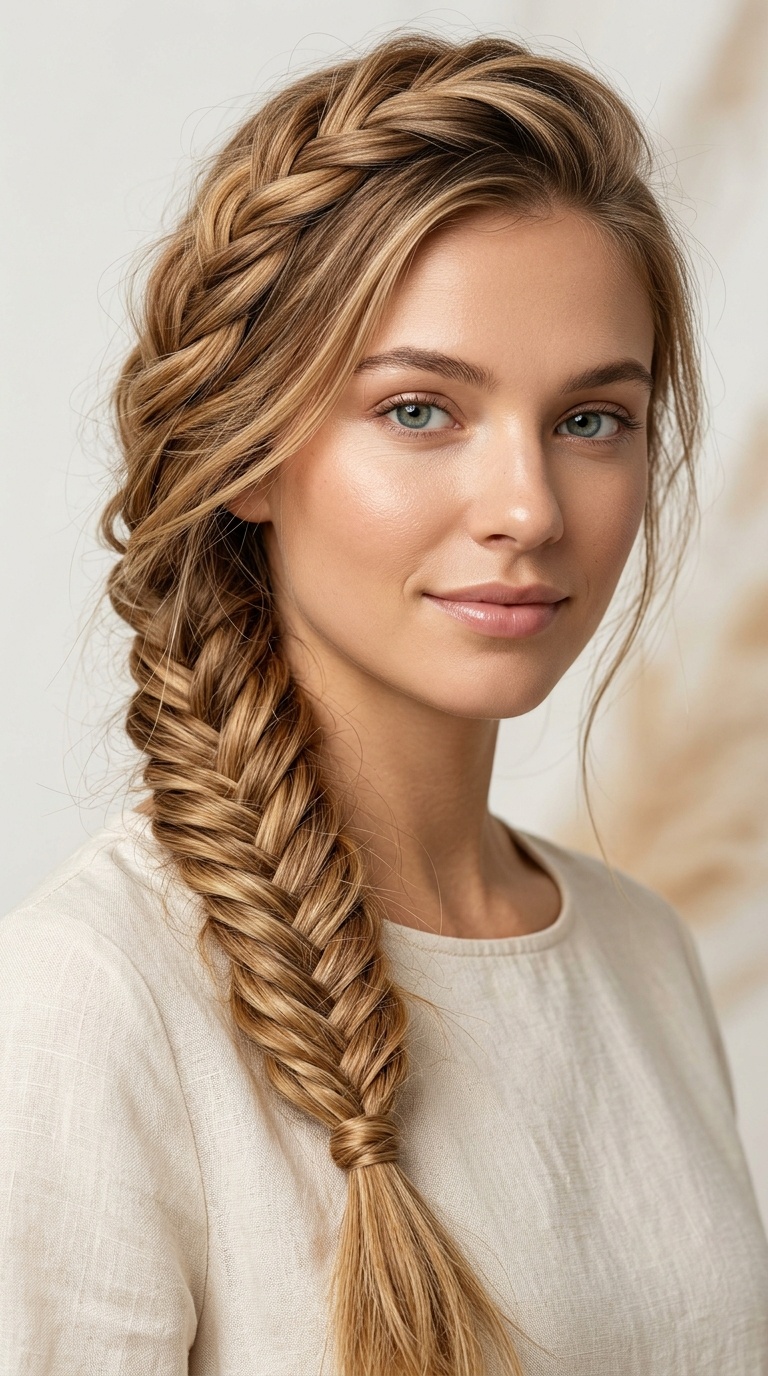 Boho Fishtail Braid
