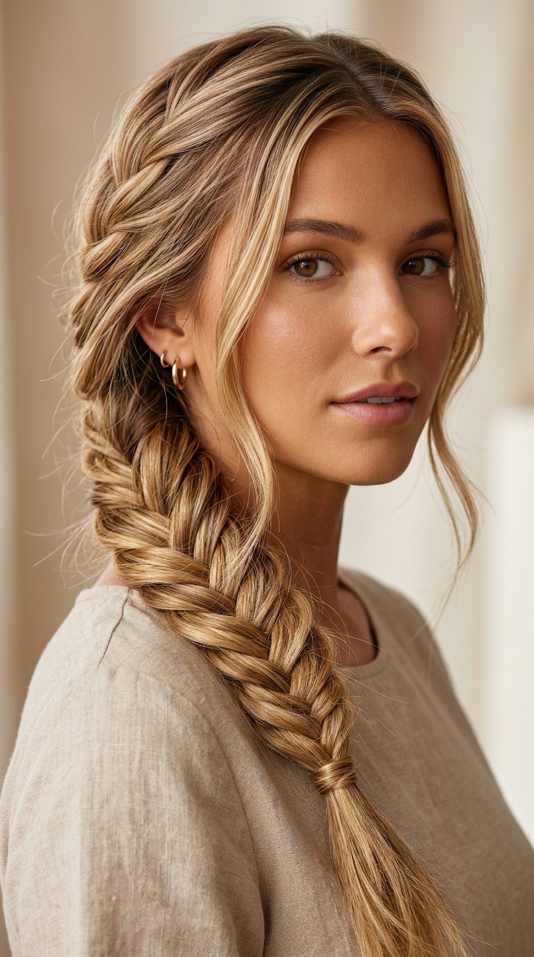 Boho Fishtail Braid