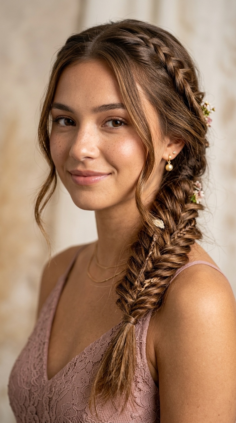 Boho Fishtail Braid
