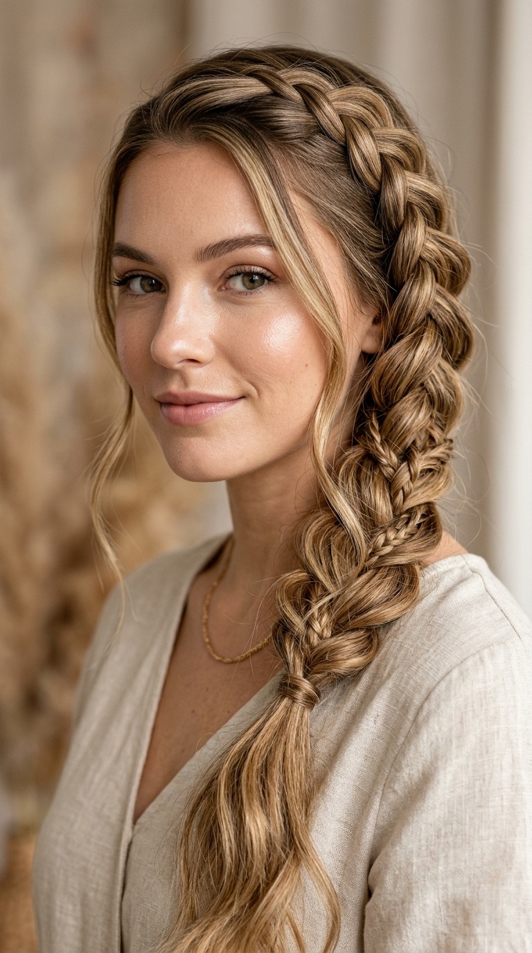 Boho French Braid
