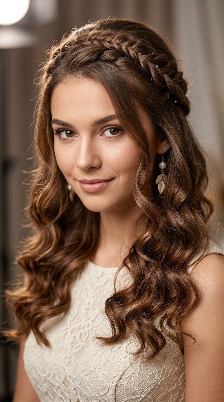 Boho Half-Up Crown