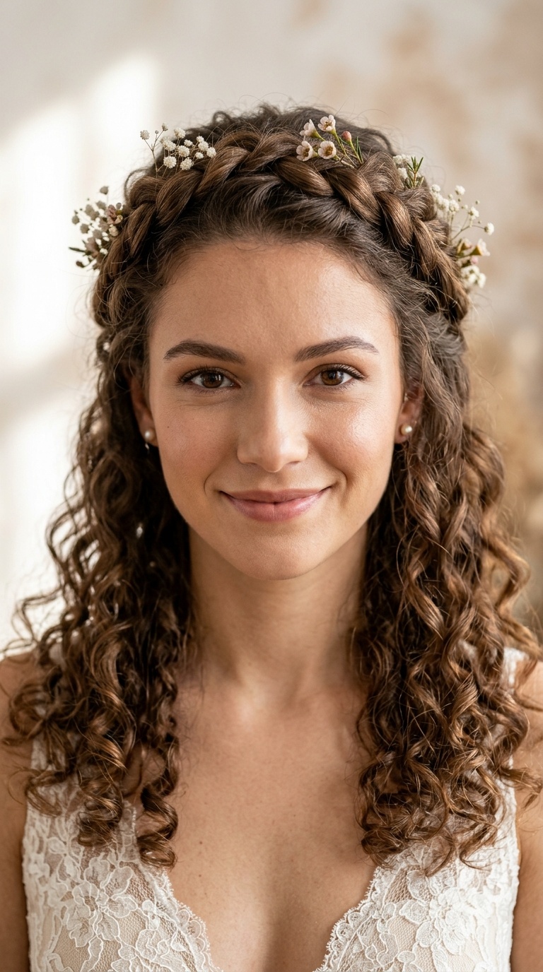 Boho Half-Up Crown