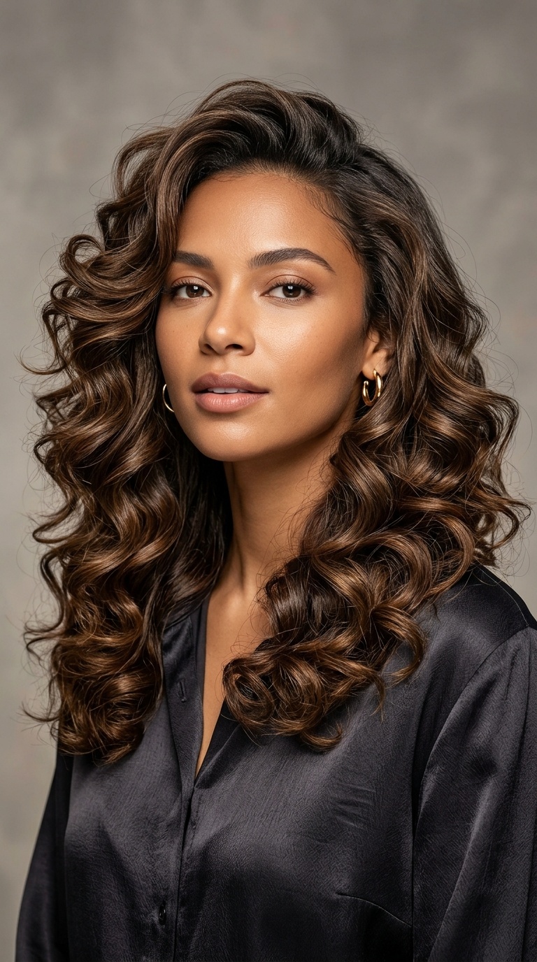 Bombshell Barrel Curls