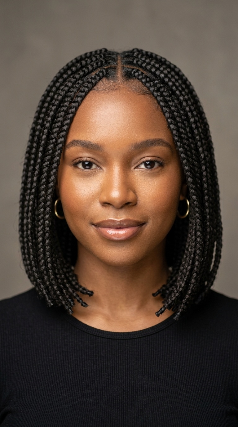 Box Braids Bob