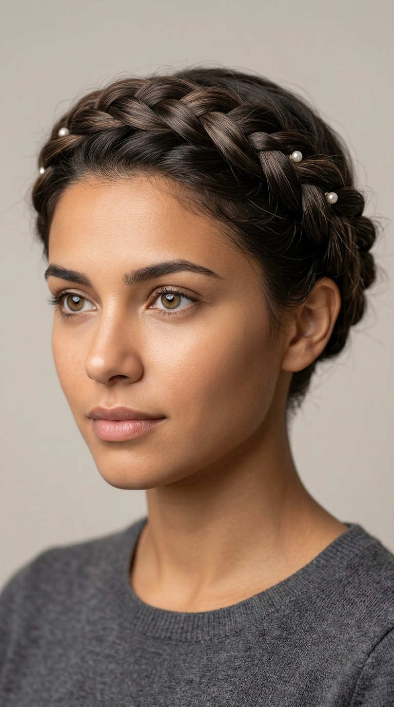 Braid-Wrapped Crown
