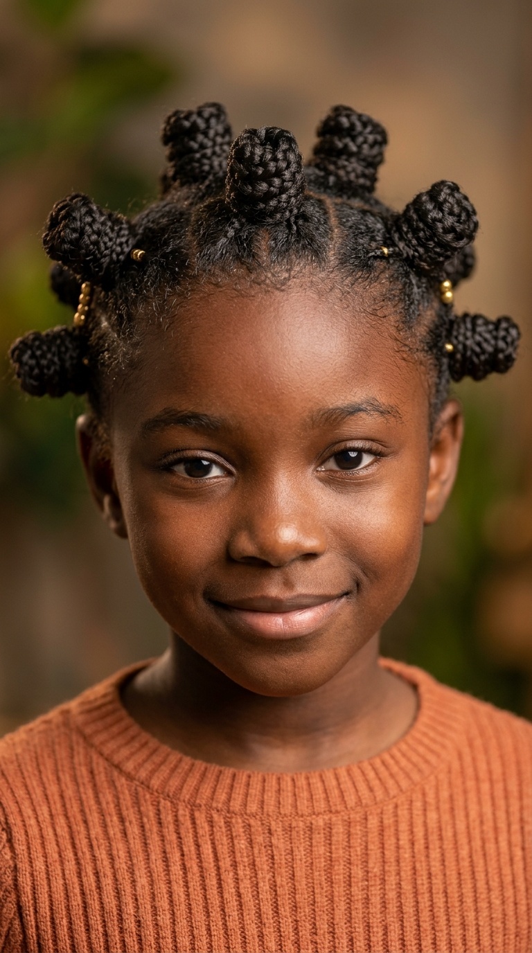 Braided Bantu Knots
