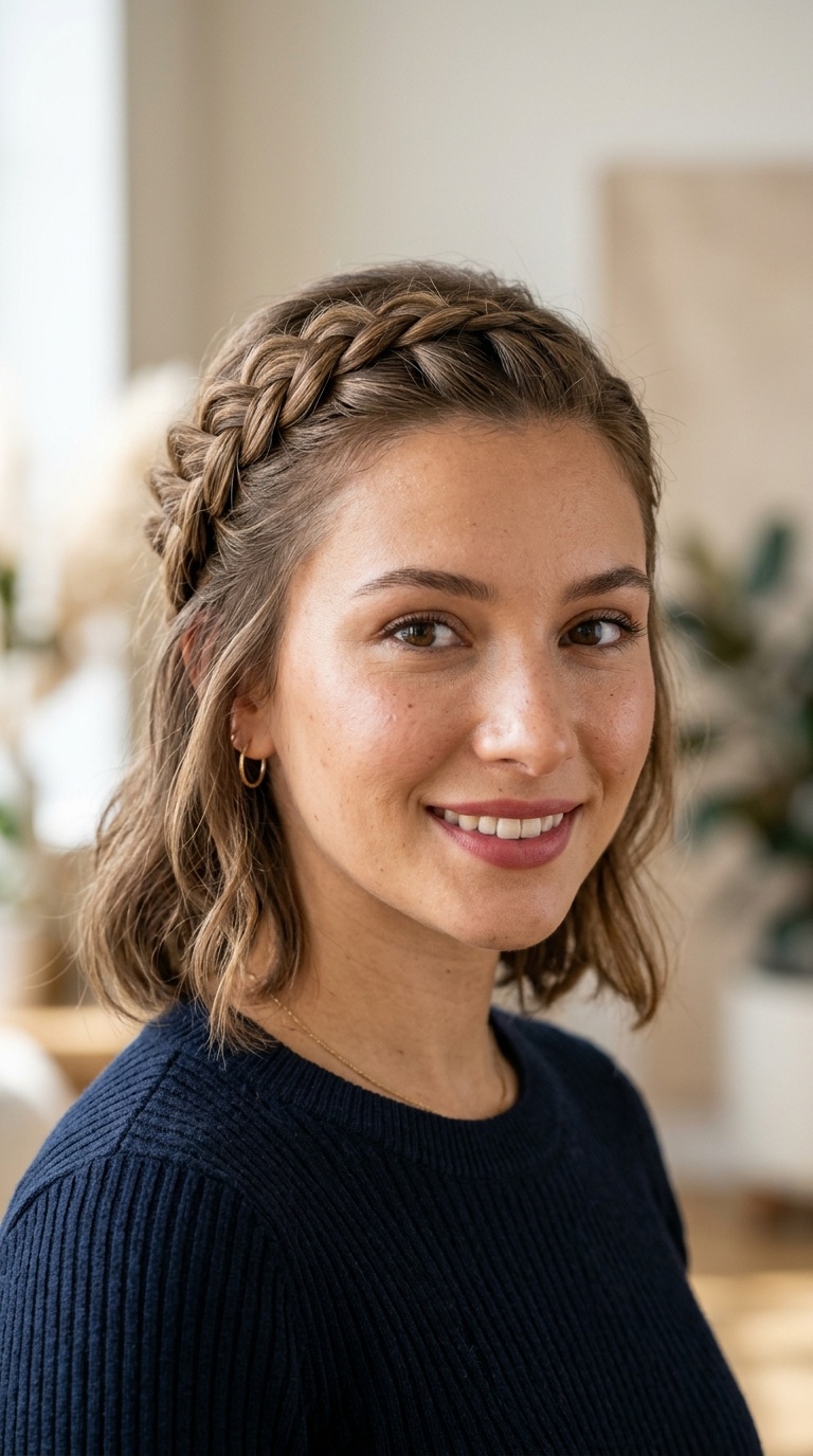 Braided Crown Accent