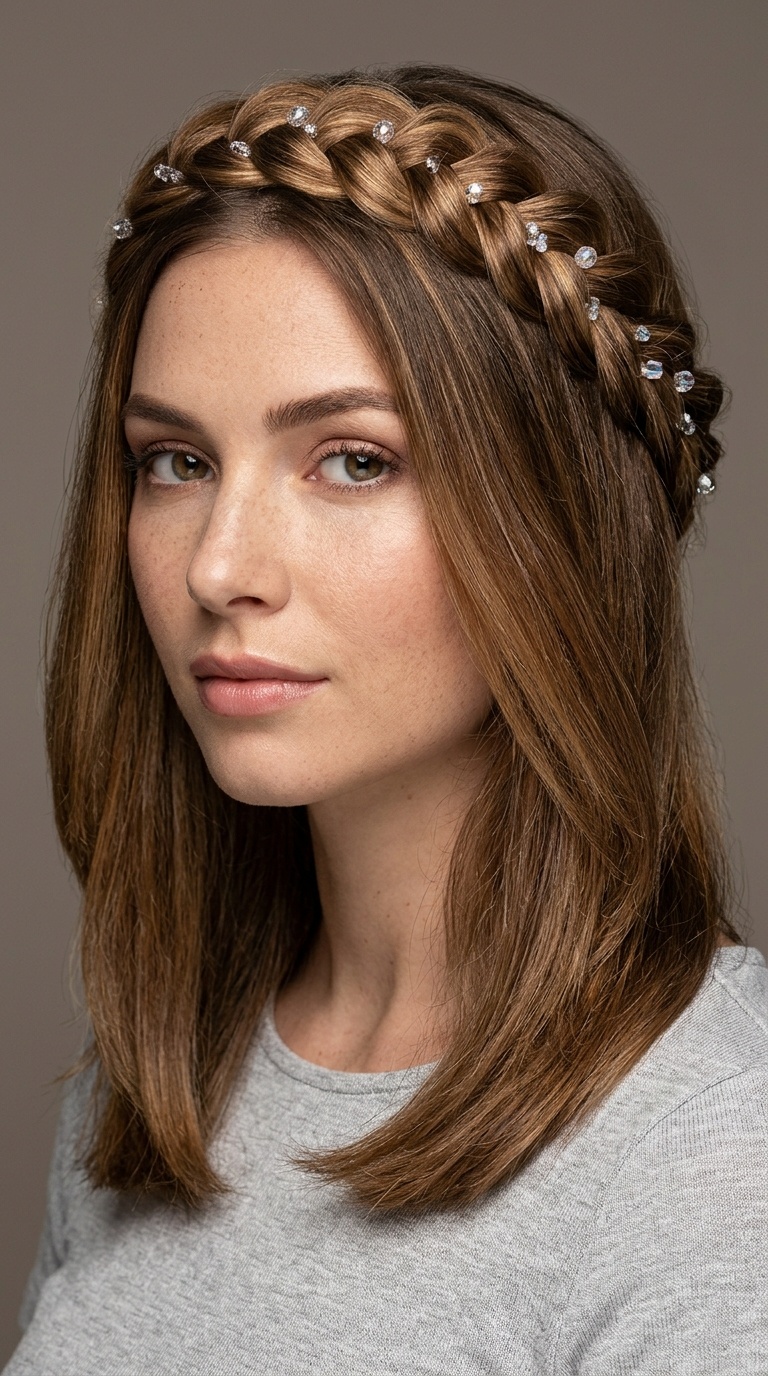 Braided Crown Accent