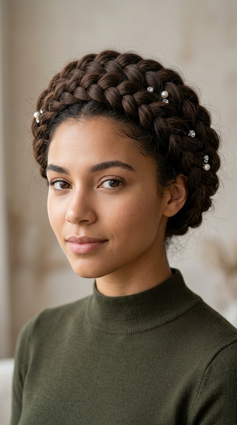 Braided Crown Halo