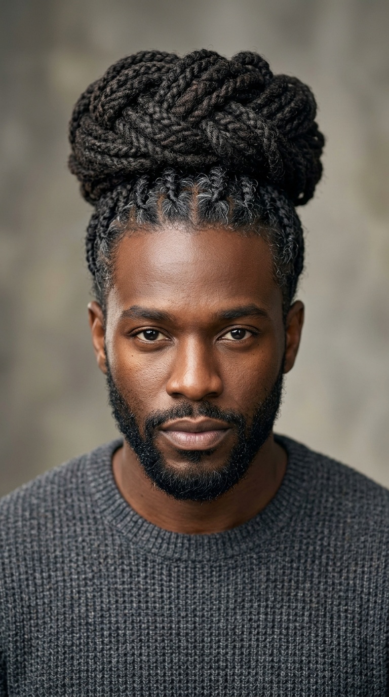 Braided Dreadlock Crown