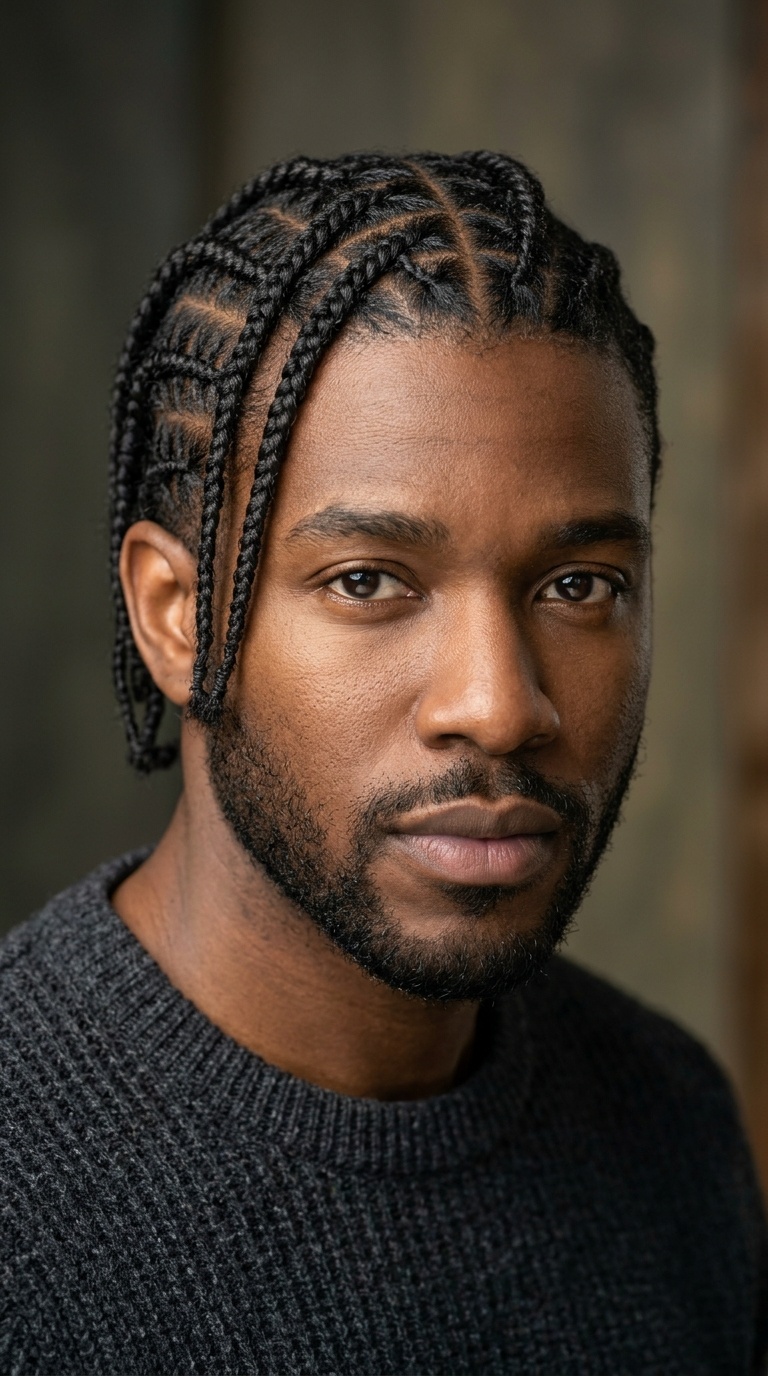 Braided Dreadlock Rows