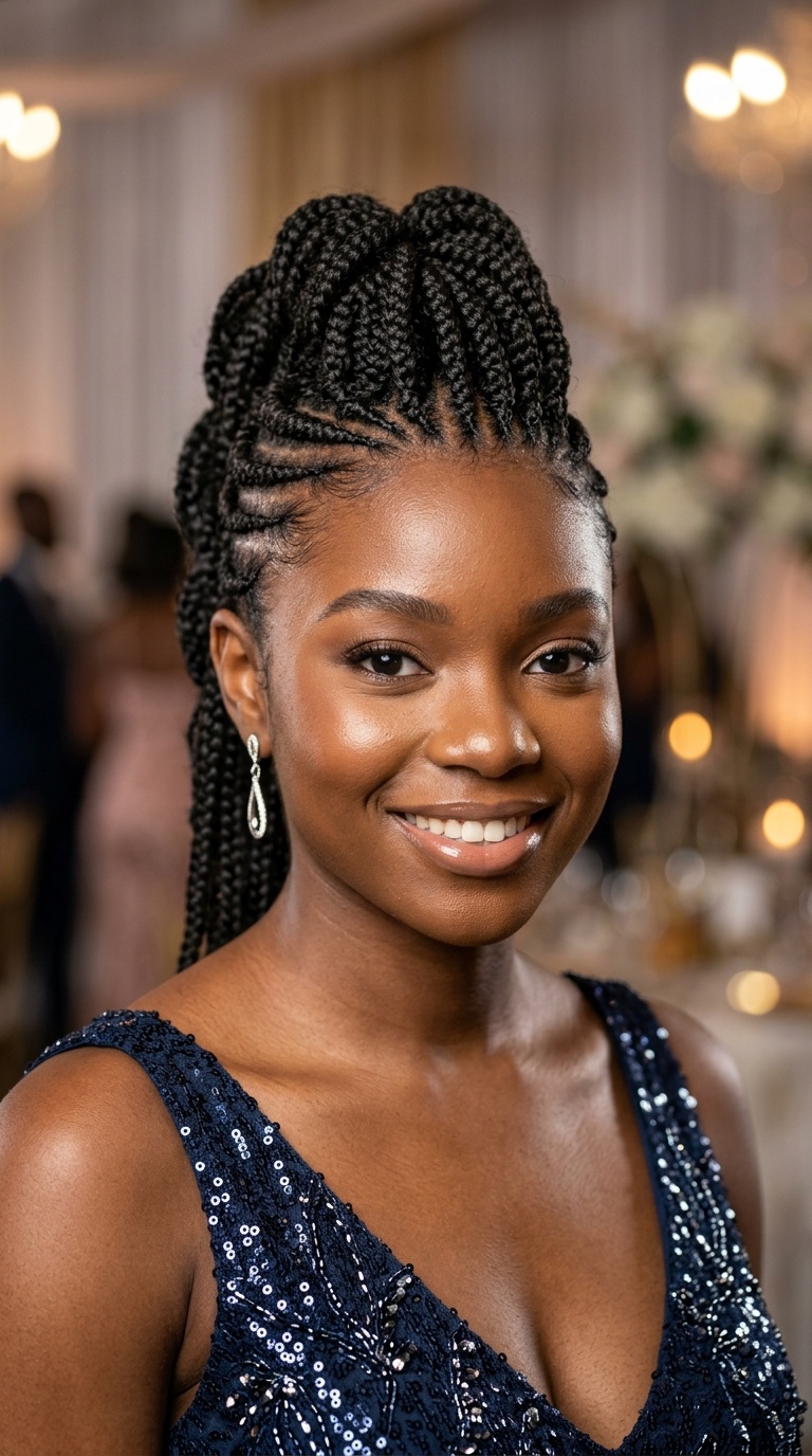 Braided Faux Hawk