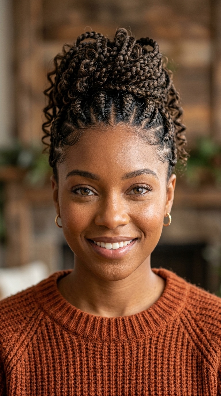Braided Faux Hawk