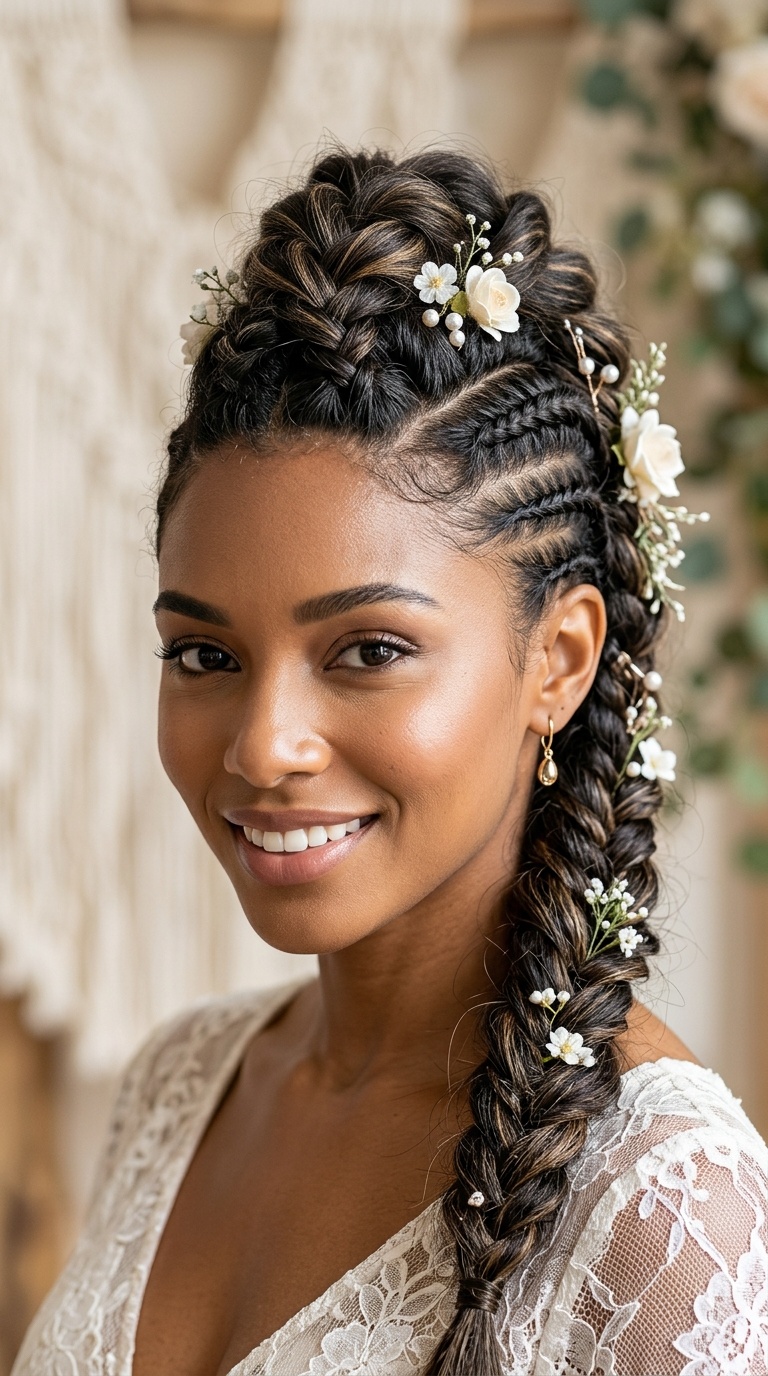 Braided Faux Hawk