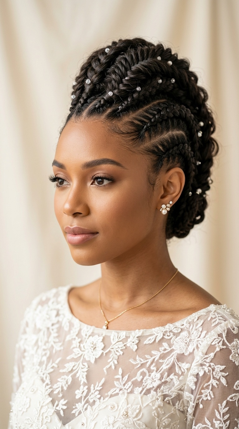 Braided Faux Hawk