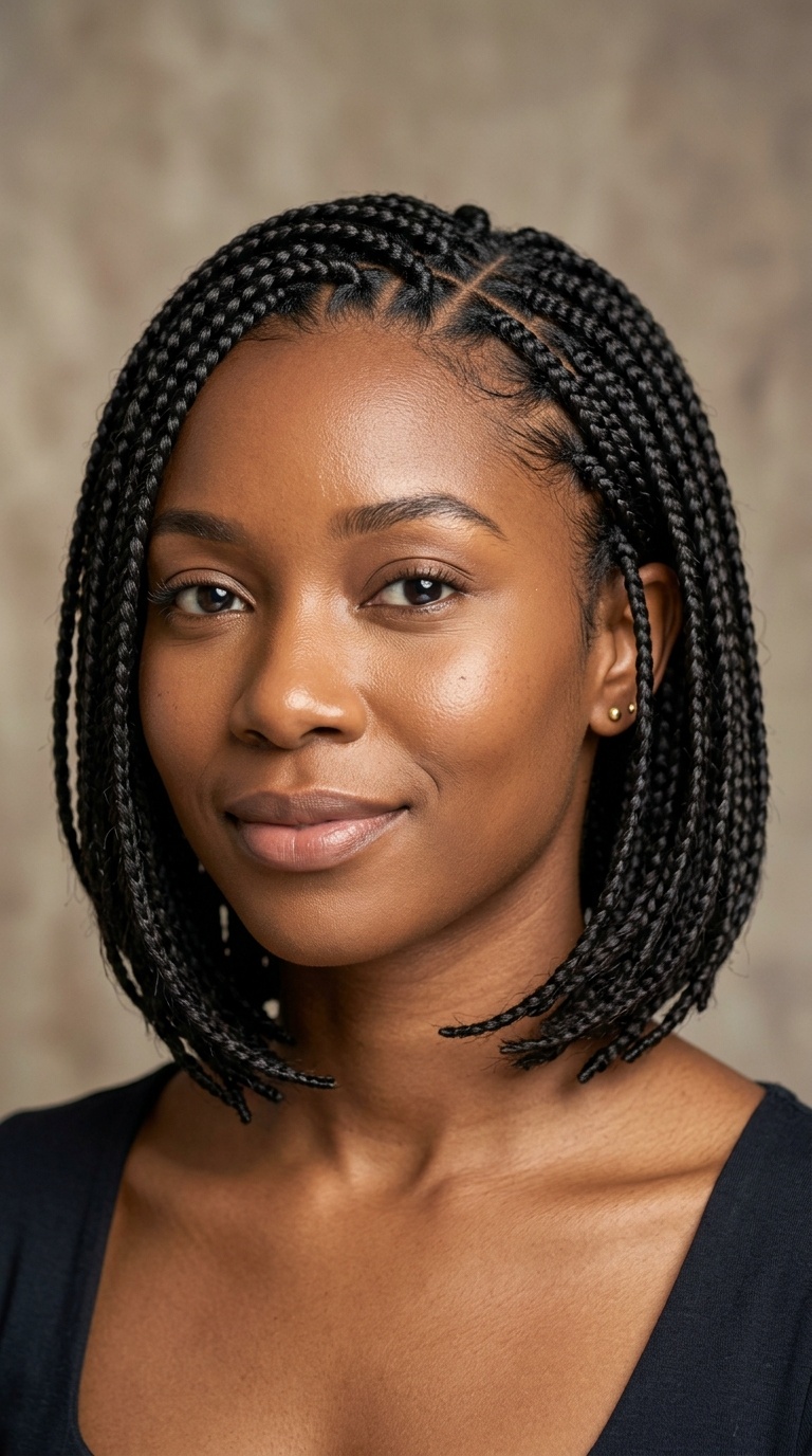 Braided French Bob