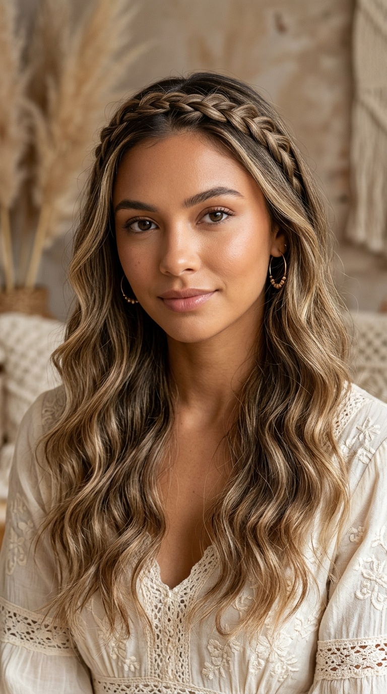 Braided Fringe and Soft Waves
