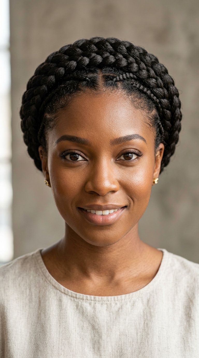 Braided Halo Crown