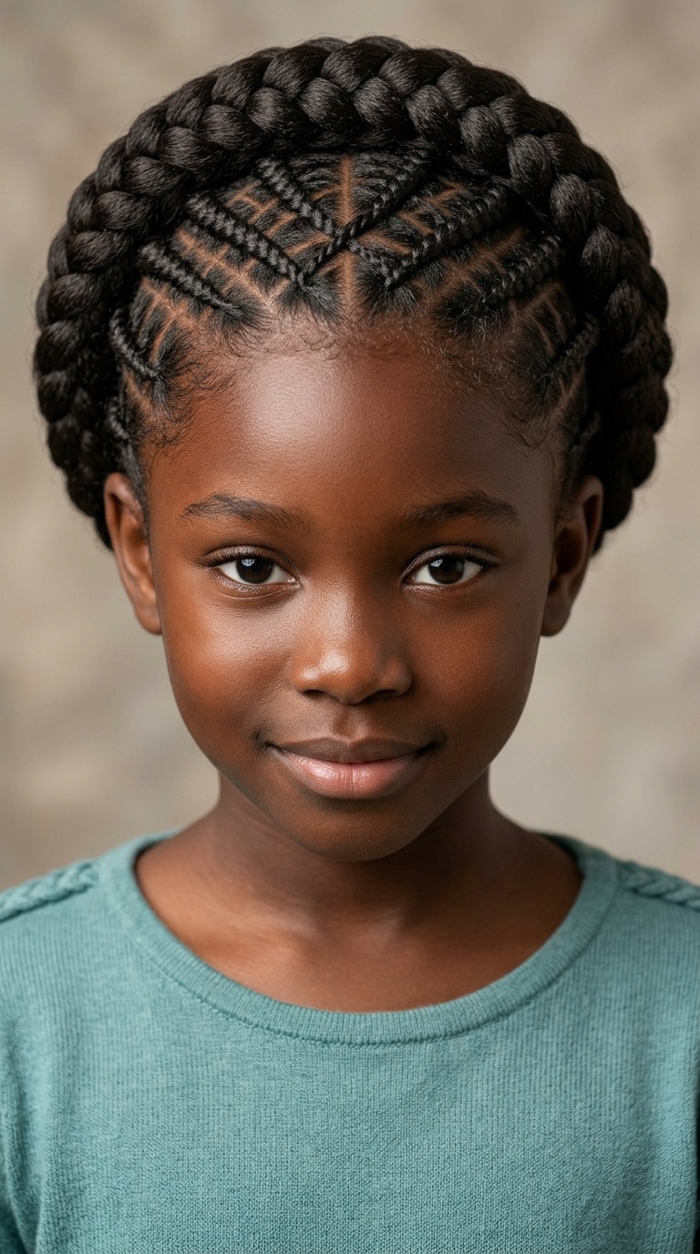 Braided Halo with Lattice Weave
