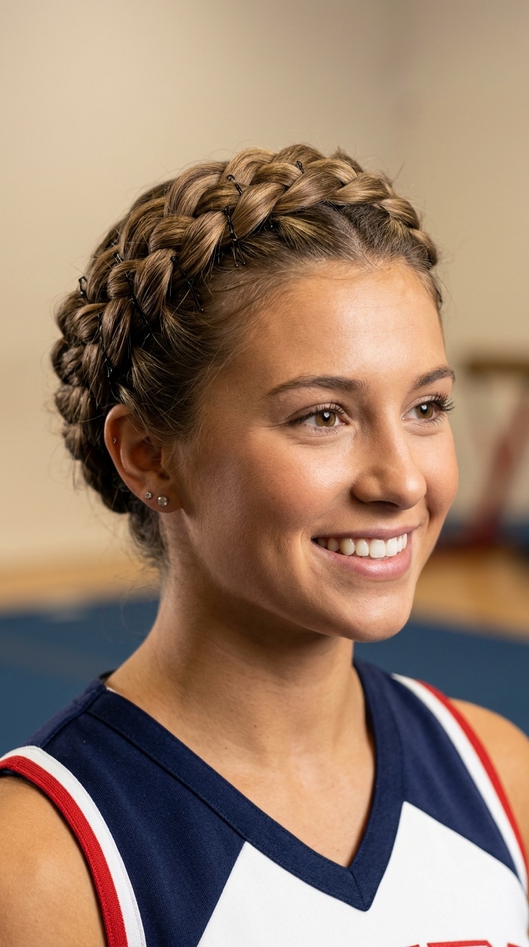 Braided Halo with Secure Pins