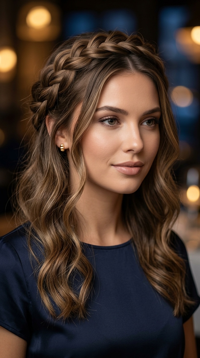 Braided Halo with Waves