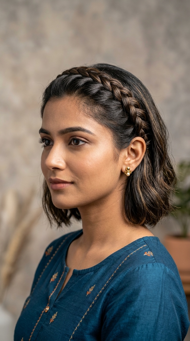 Braided Headband Effect