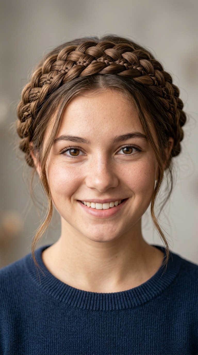 Braided Headband Look