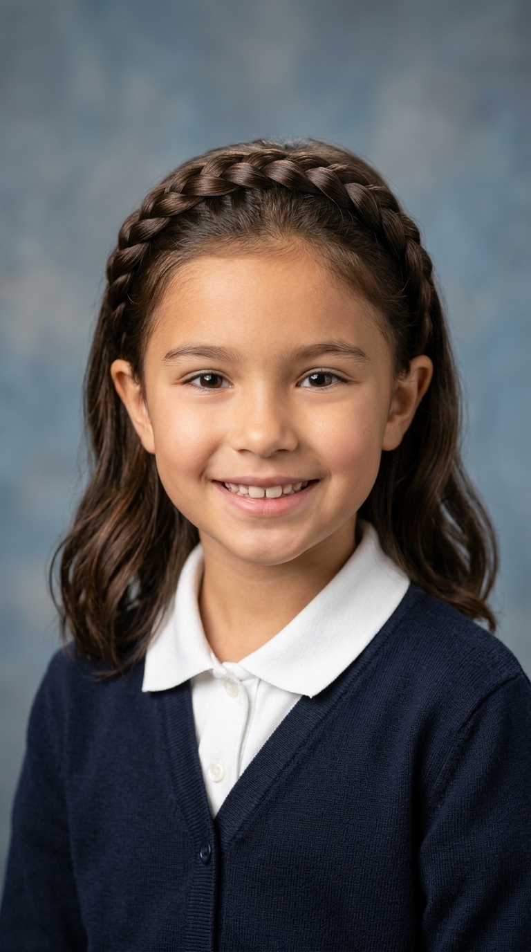 Braided Headband Look
