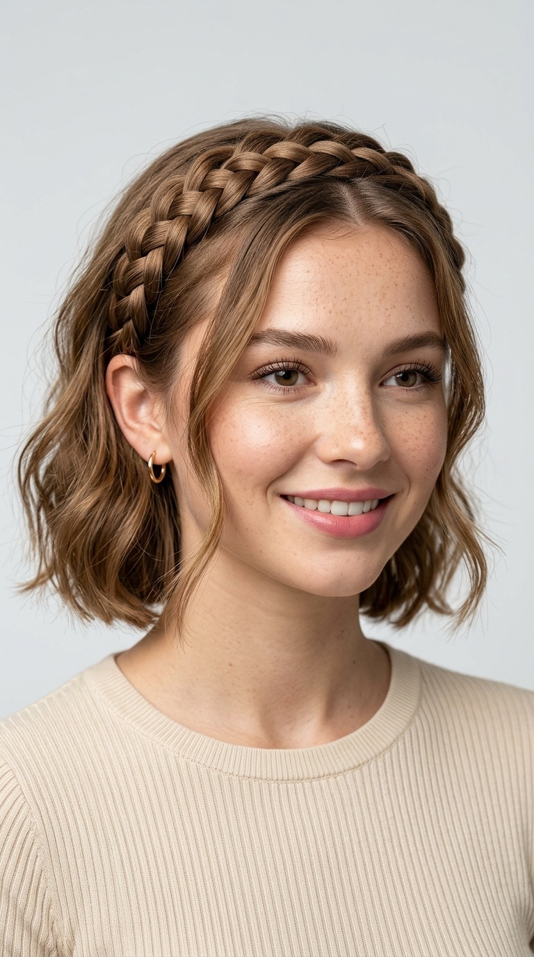 Braided Headband Look