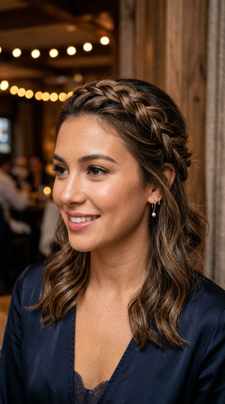 Braided Headband Look