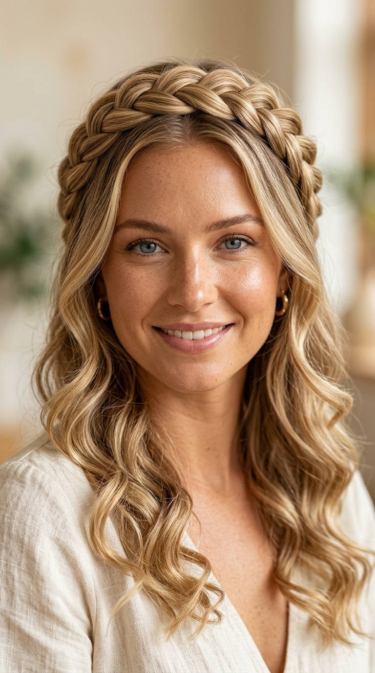 Braided Headband Look