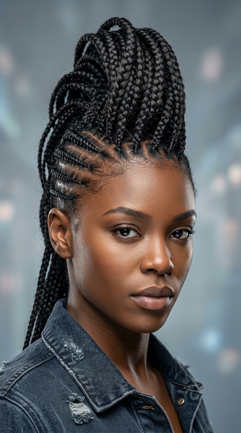 Braided Mohawks
