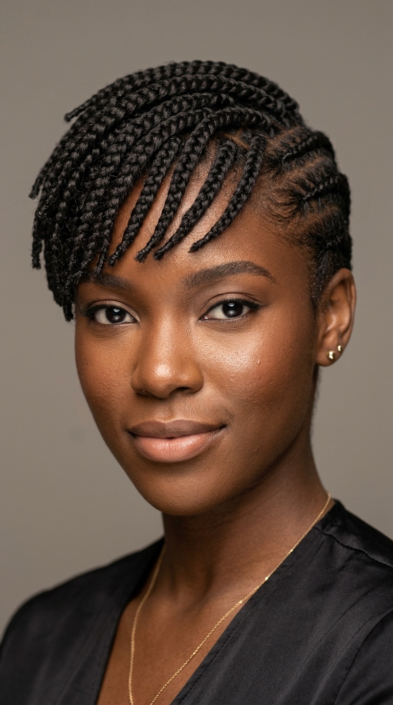 Braided Pixie Cut
