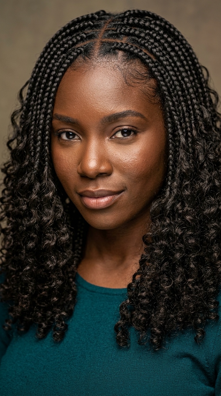 Braided Roots with Loose Curly Ends
