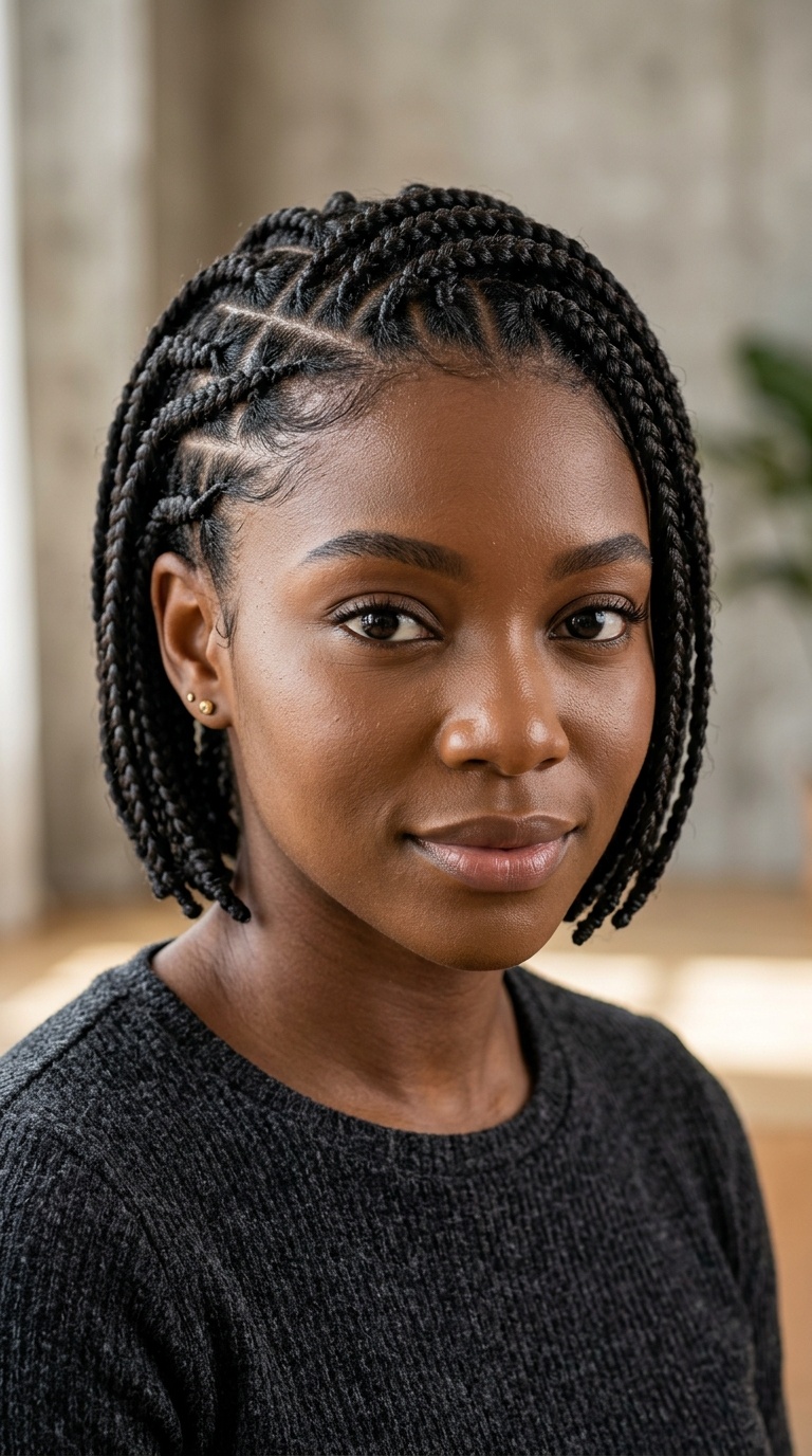 Braided Short Hair