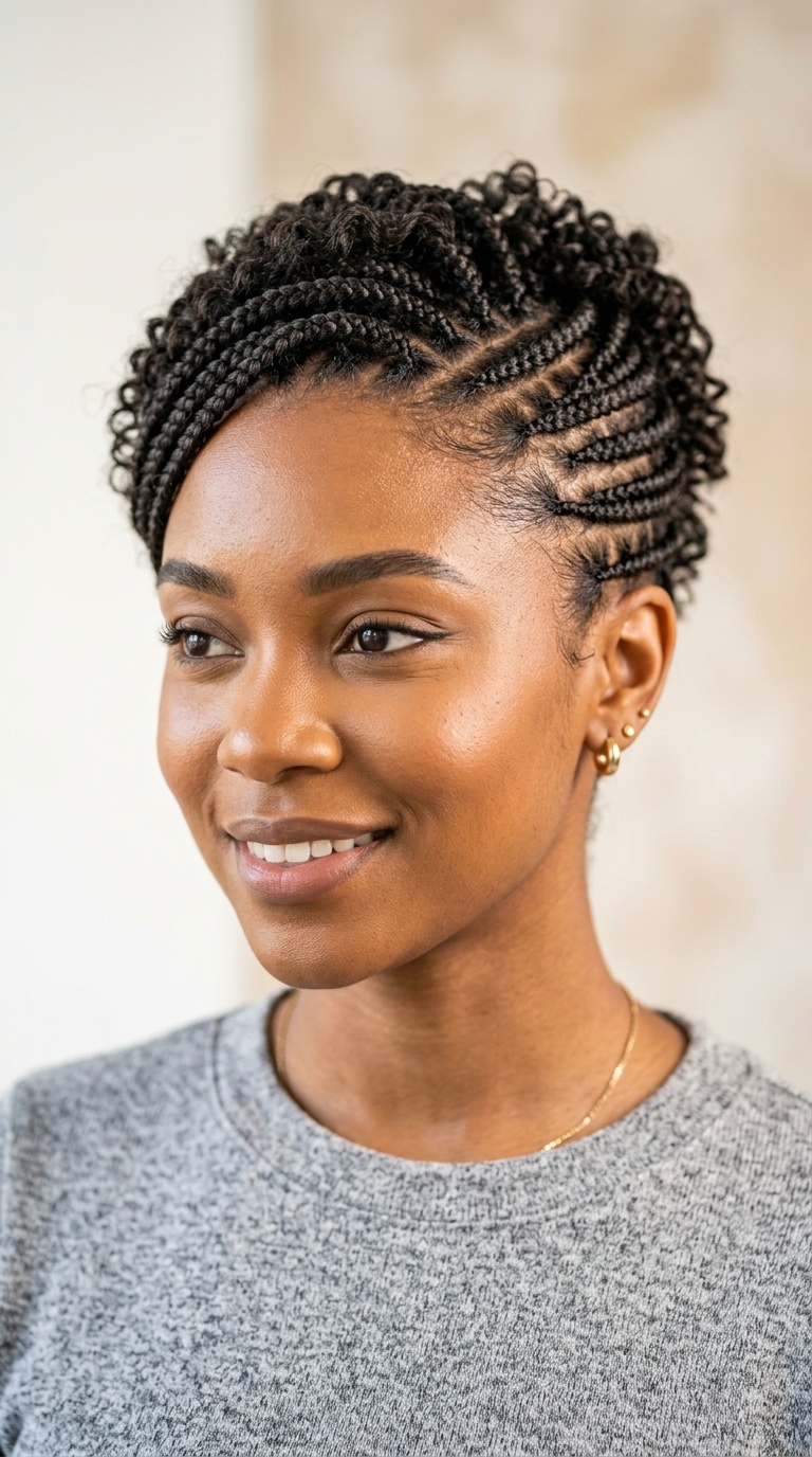 Braided Short Style