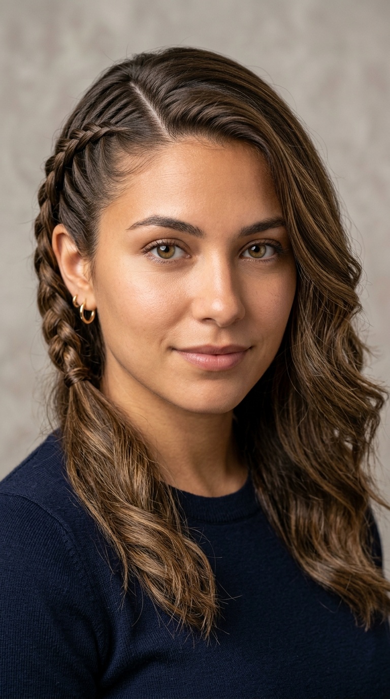 Braided Side Part
