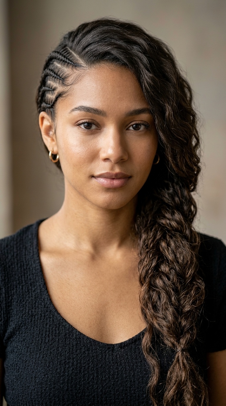 Braided Side Sweep