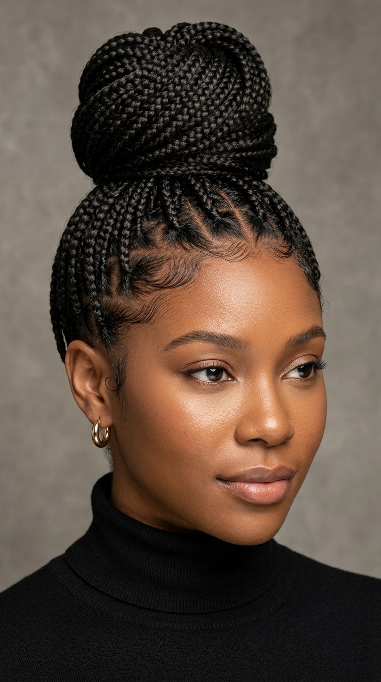 Braided Top Knot