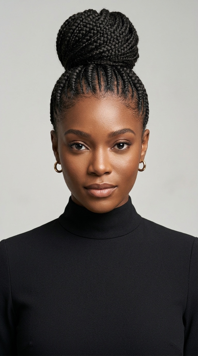 Braided Top Knot