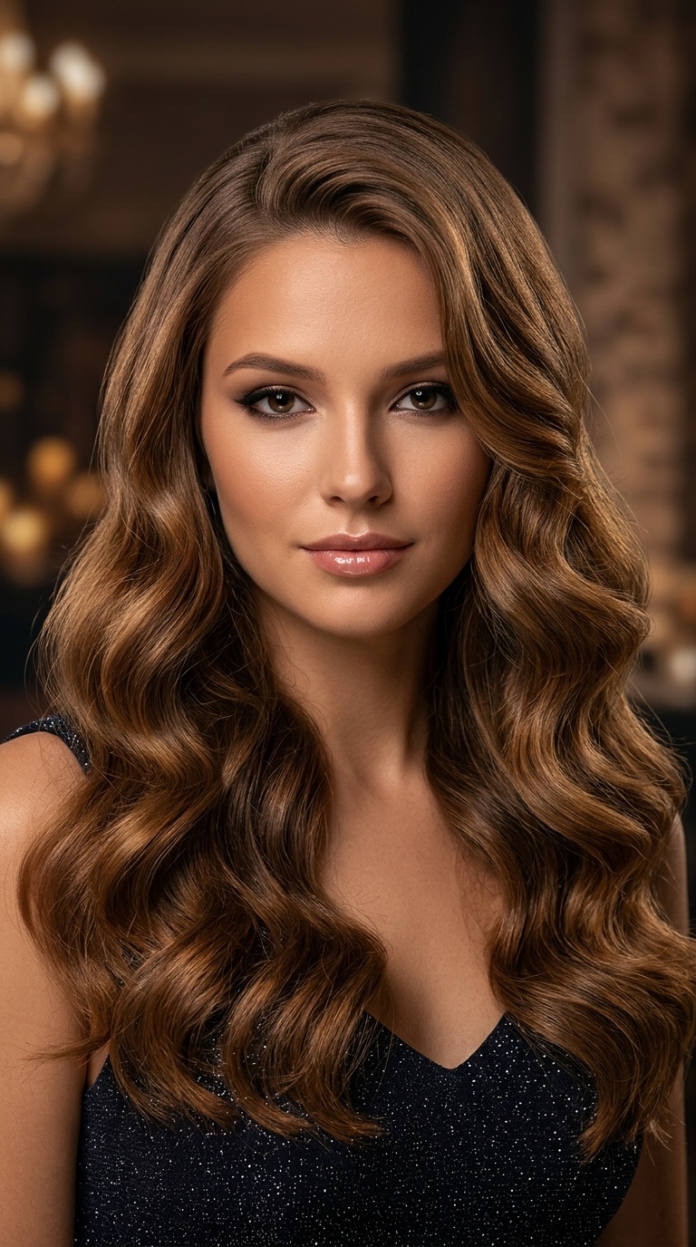 Brushed-Out Botticelli Waves