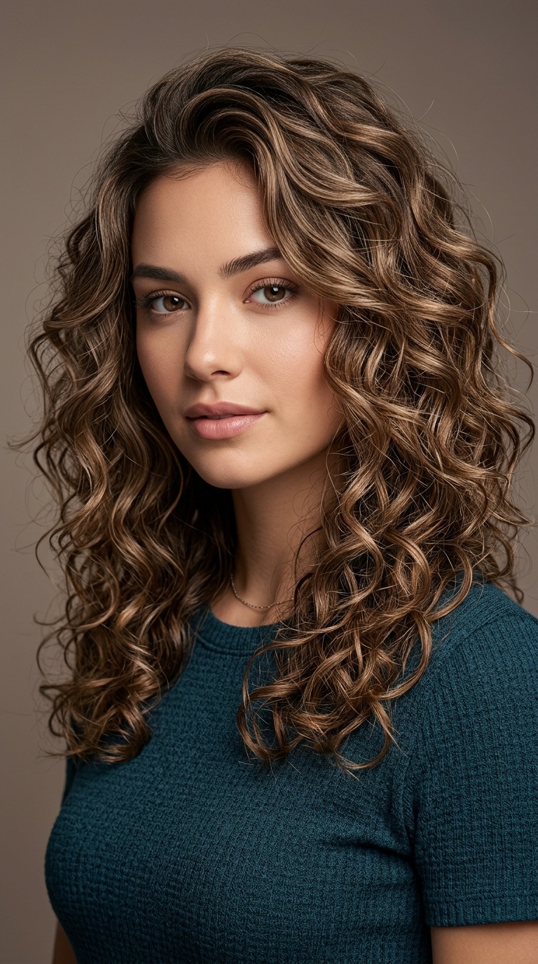 Brushed-Out Ringlets