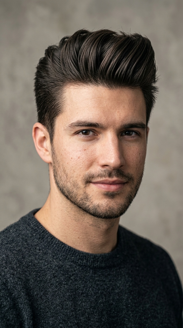 Brushed Up Quiff