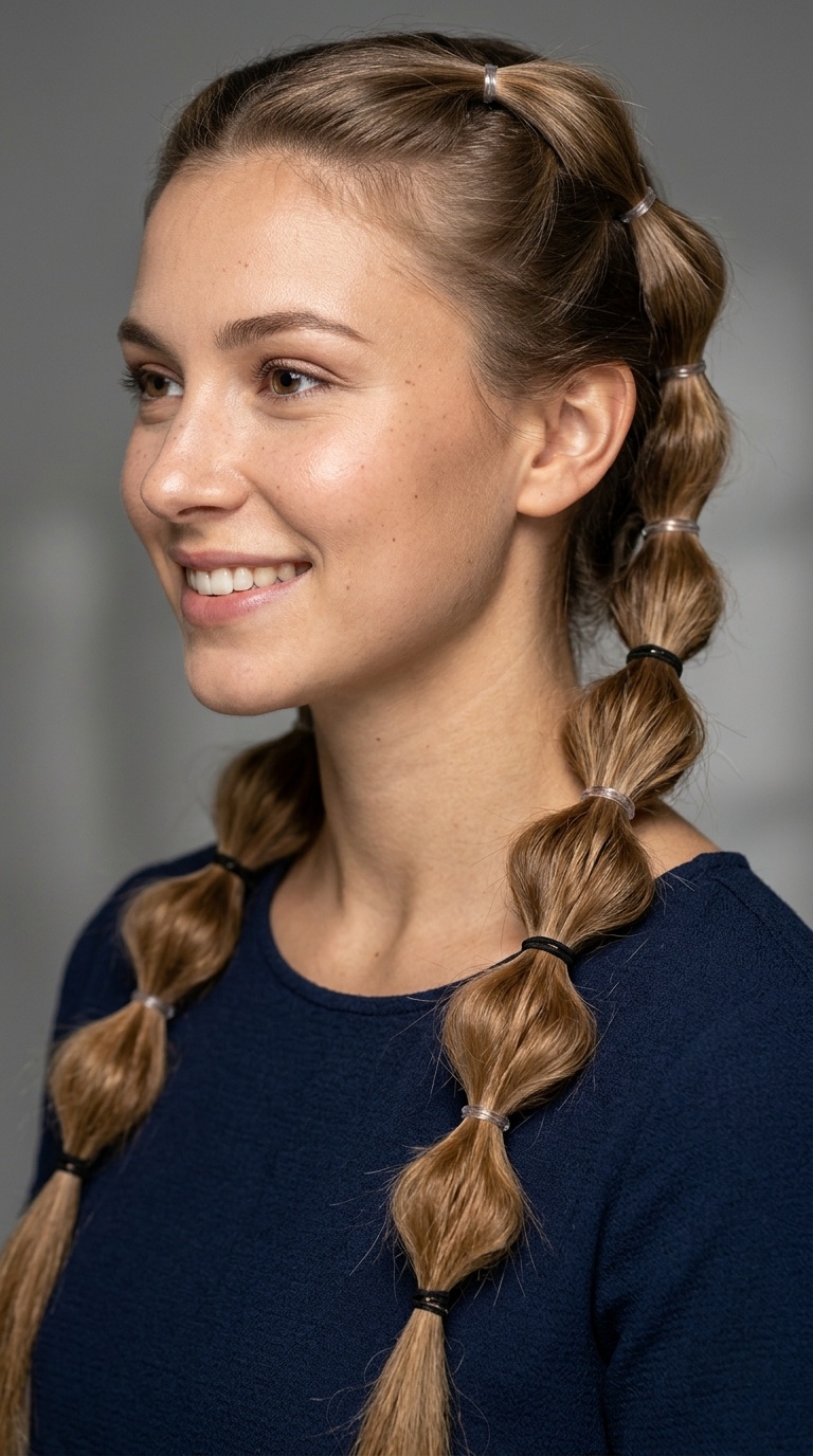 Bubble Braid with Extra Ties